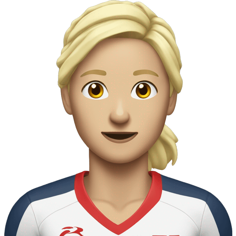 blonde fast fit rugby athletics  emoji