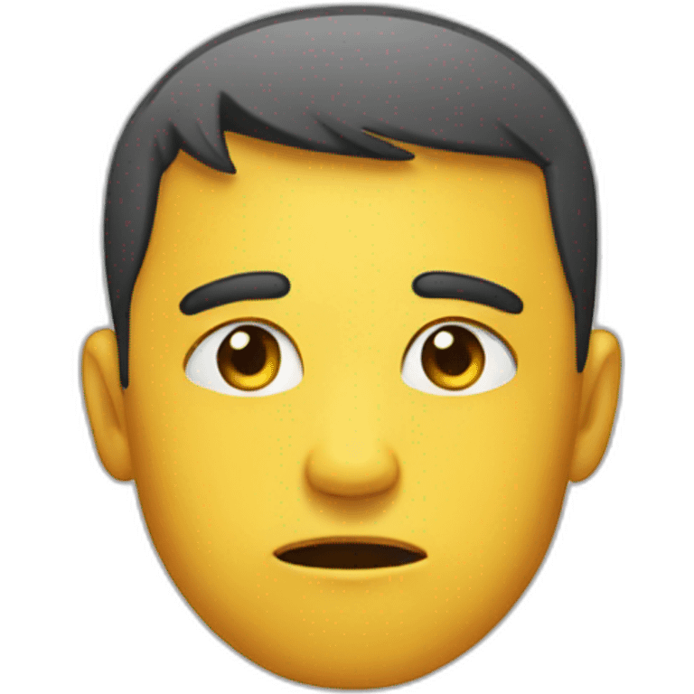 face with hopelessness emoji