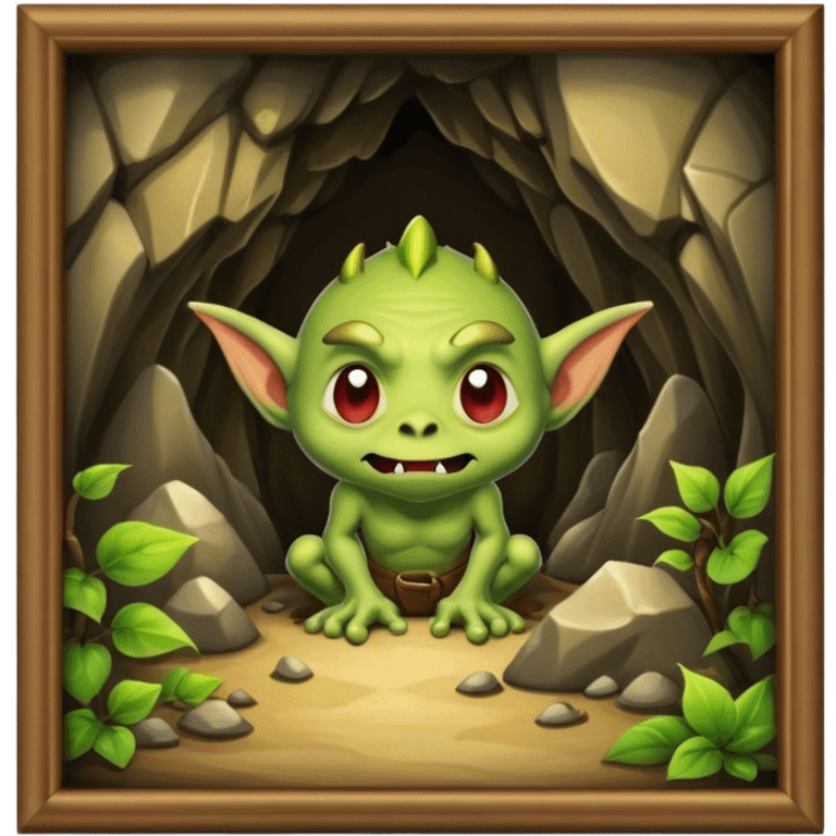 Goblin cave emoji