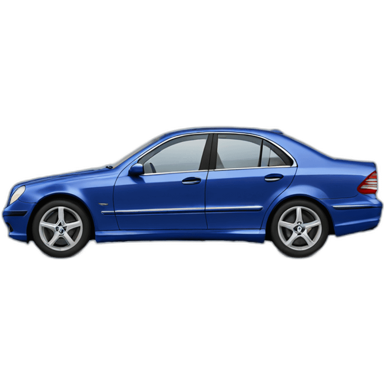 blue mercedes w203 emoji