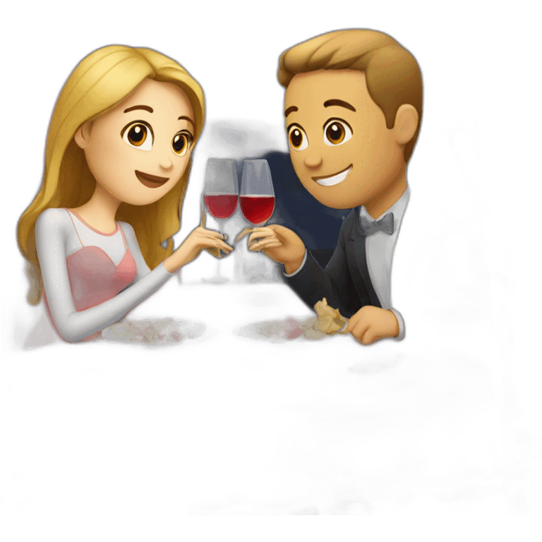 romantic dinner emoji