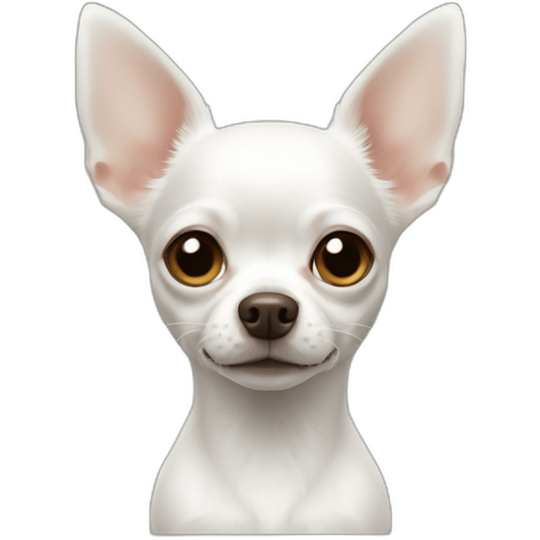 White chihuahua emoji