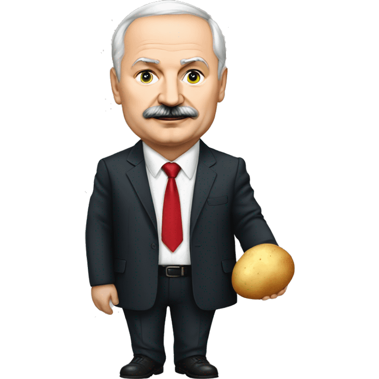 lukashenko with potato emoji