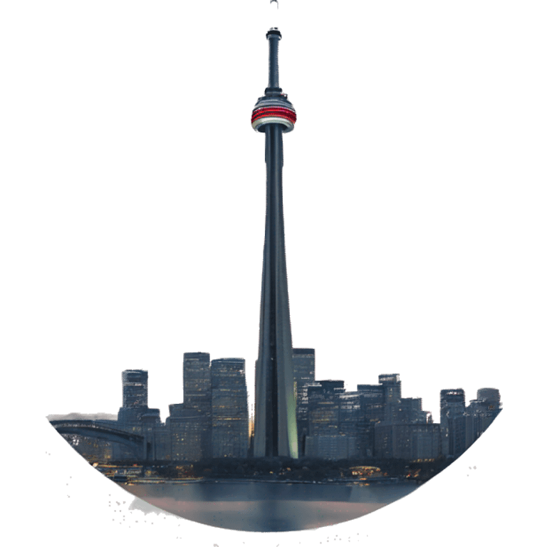 The CN Tower top half emoji