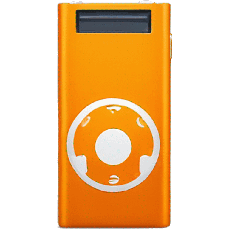 orange ipod nano emoji