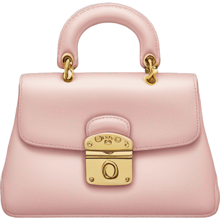 vintage pale Pink Dior Purse emoji