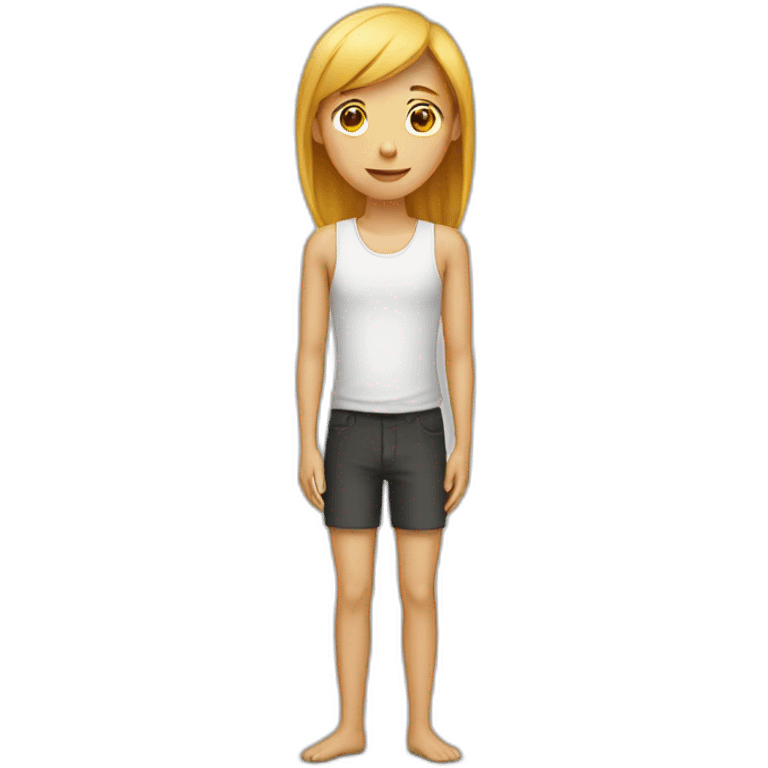 thin person  emoji