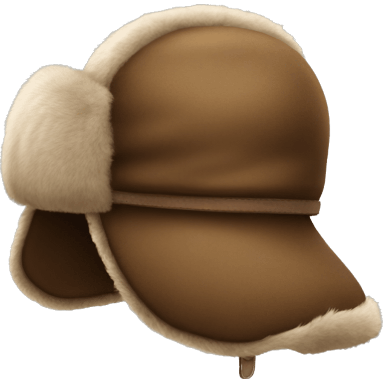 Big aviador fur hat emoji