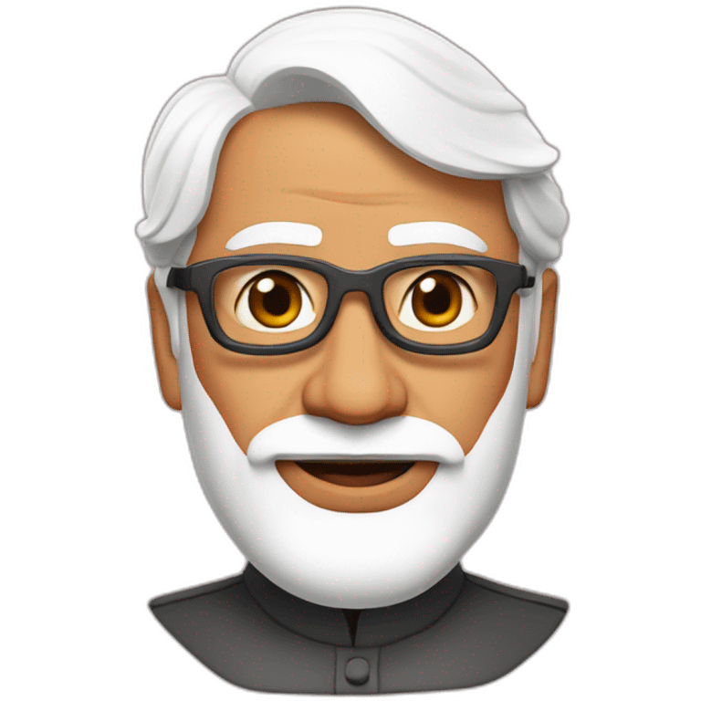 Modi ji super man  emoji