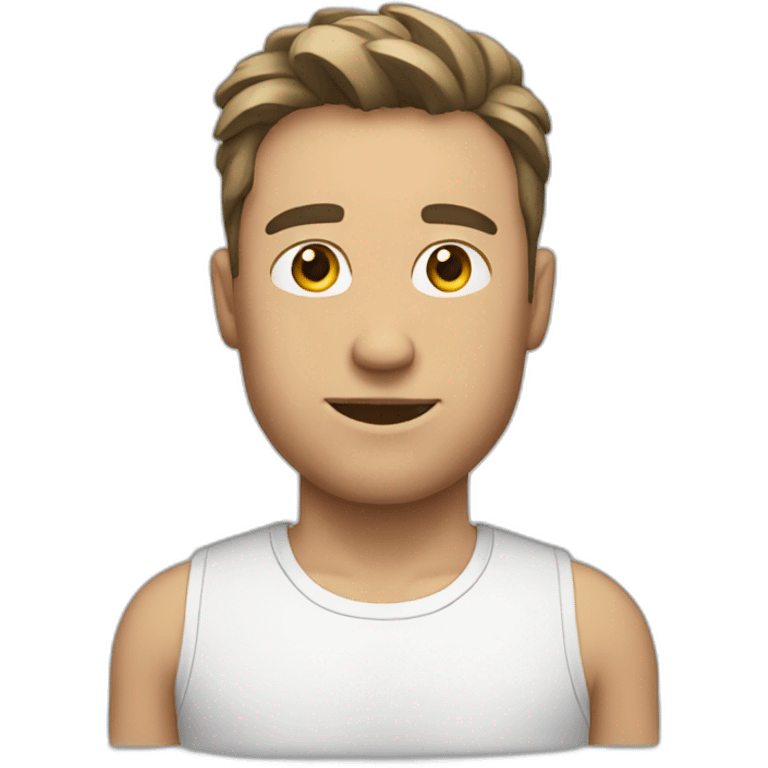 Fit White Guy emoji