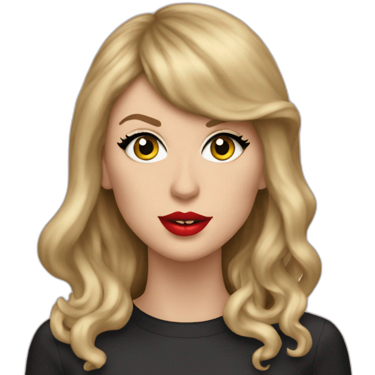 Taylor swift eat lady gaga emoji