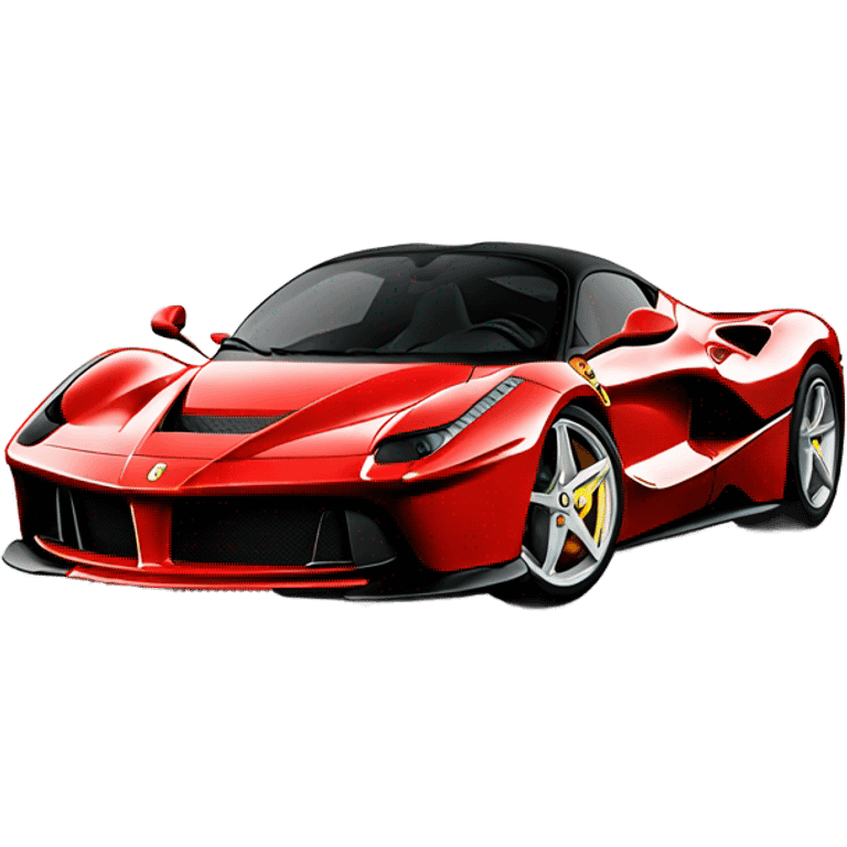 ferrari la ferrari emoji