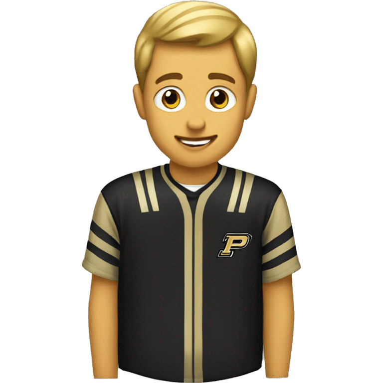 Purdue University shirt emoji