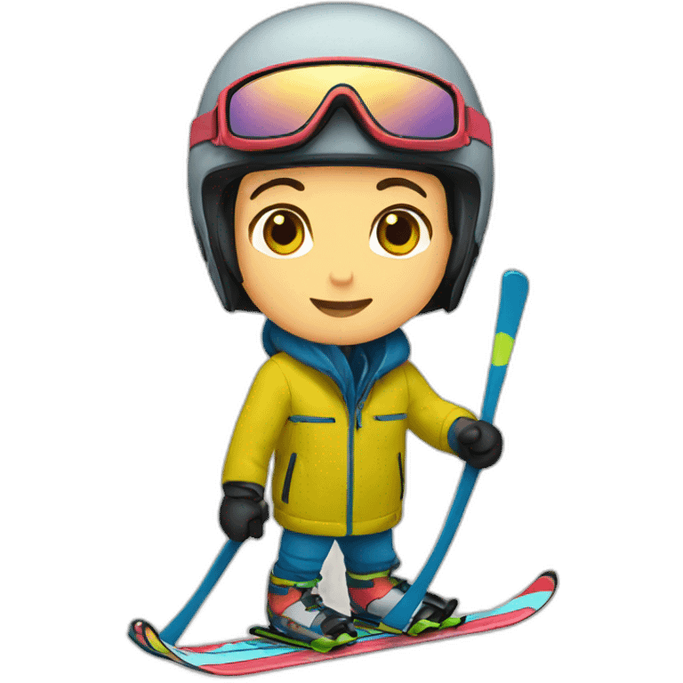 Ski au Japon emoji