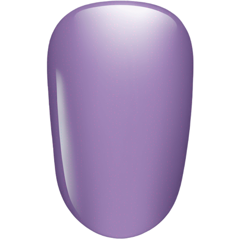 light purple nail color emoji