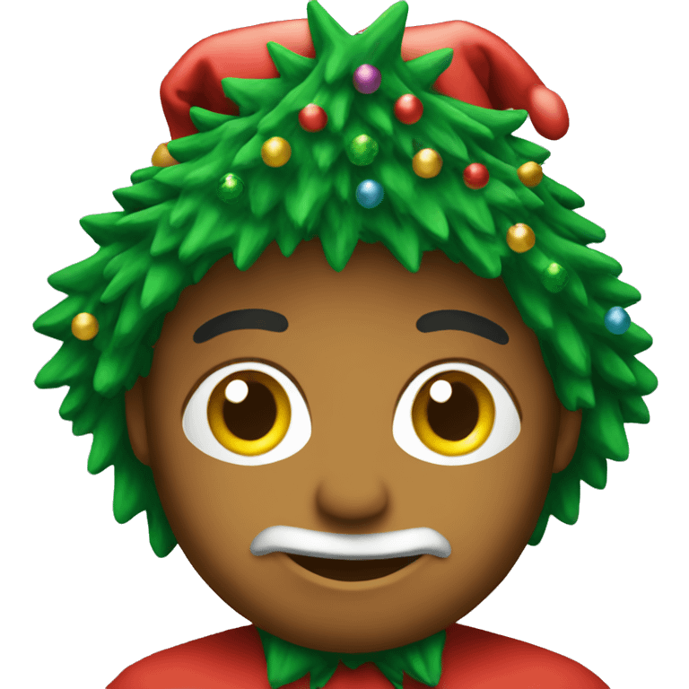 Christmas tree emoji