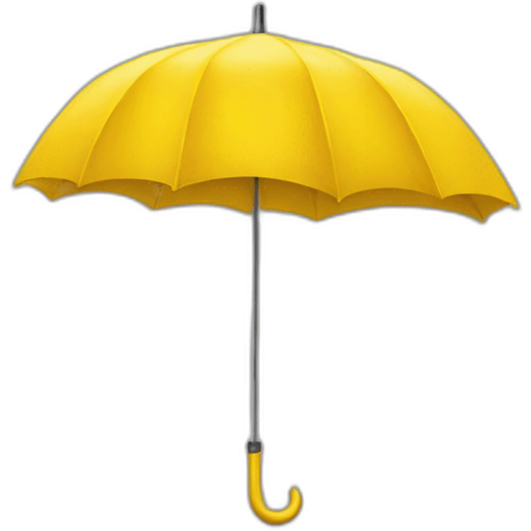 Yellow umbrella emoji