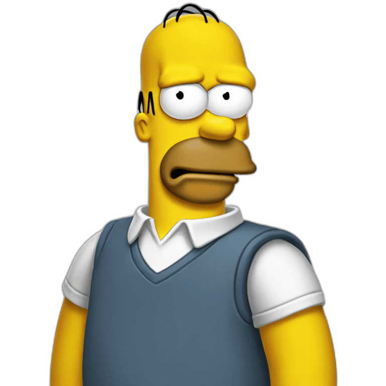 Homer Simpsons emoji