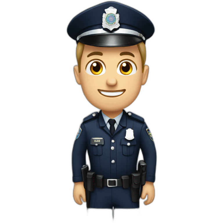 police officer uk emoji