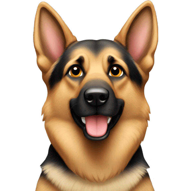 German Shepard  emoji