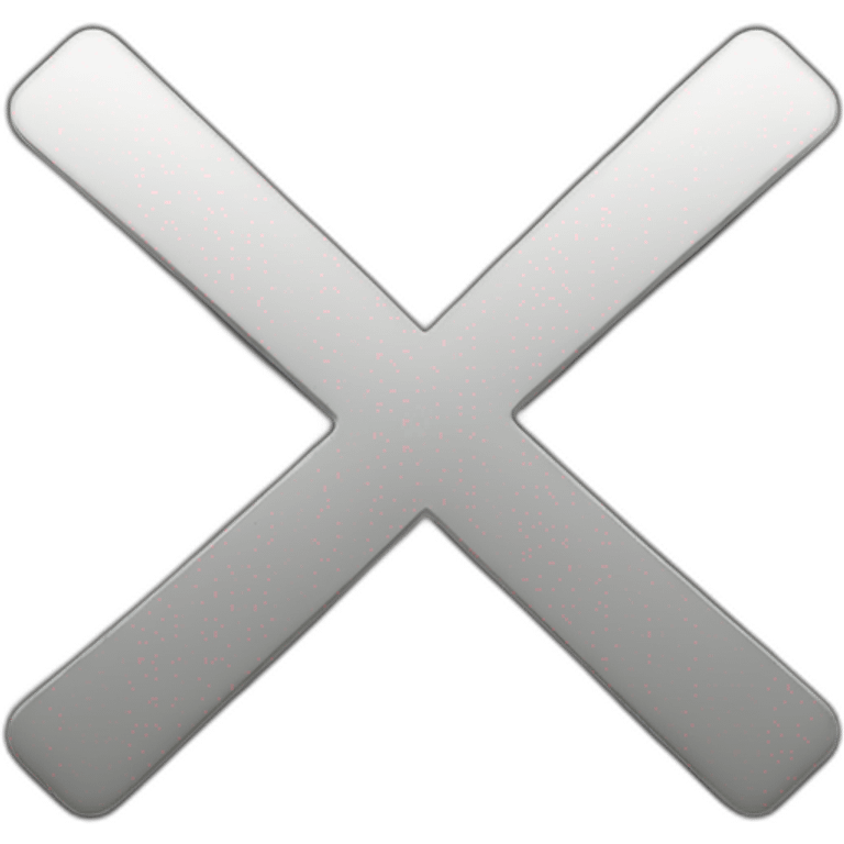 x-social-network-logo emoji