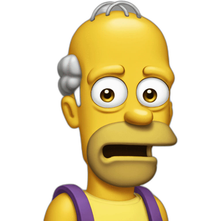 Homer simspson emoji