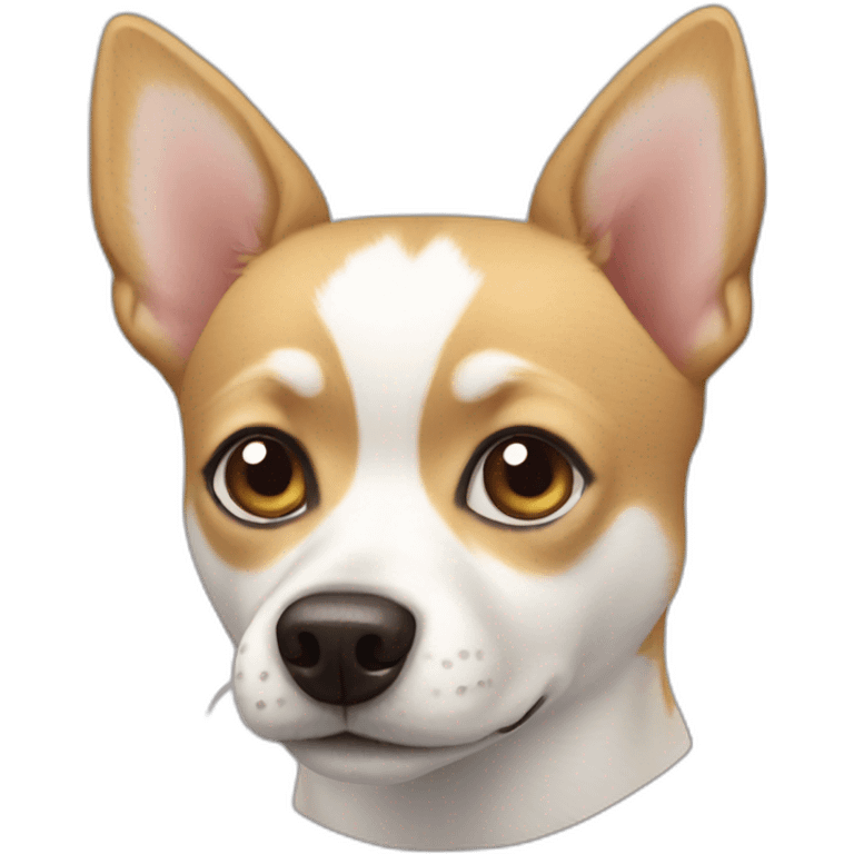 Chihuahua & husky mix emoji