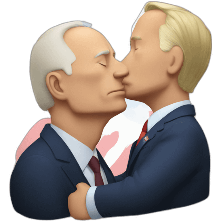 putin-kissing-biden emoji