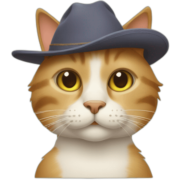 cat in polish folk hat emoji