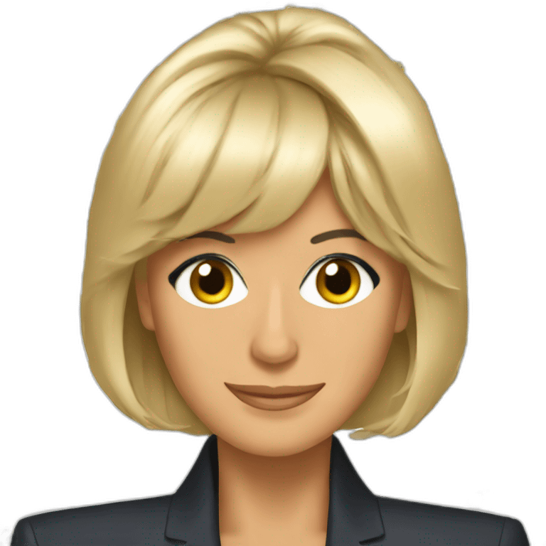 Brigitte macron emoji