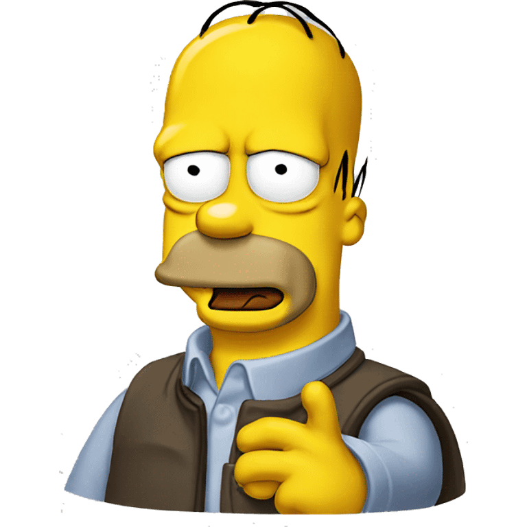 homer Simpson emoji