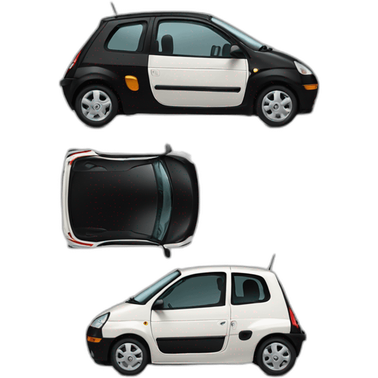 Renault twingo 1993 noir emoji