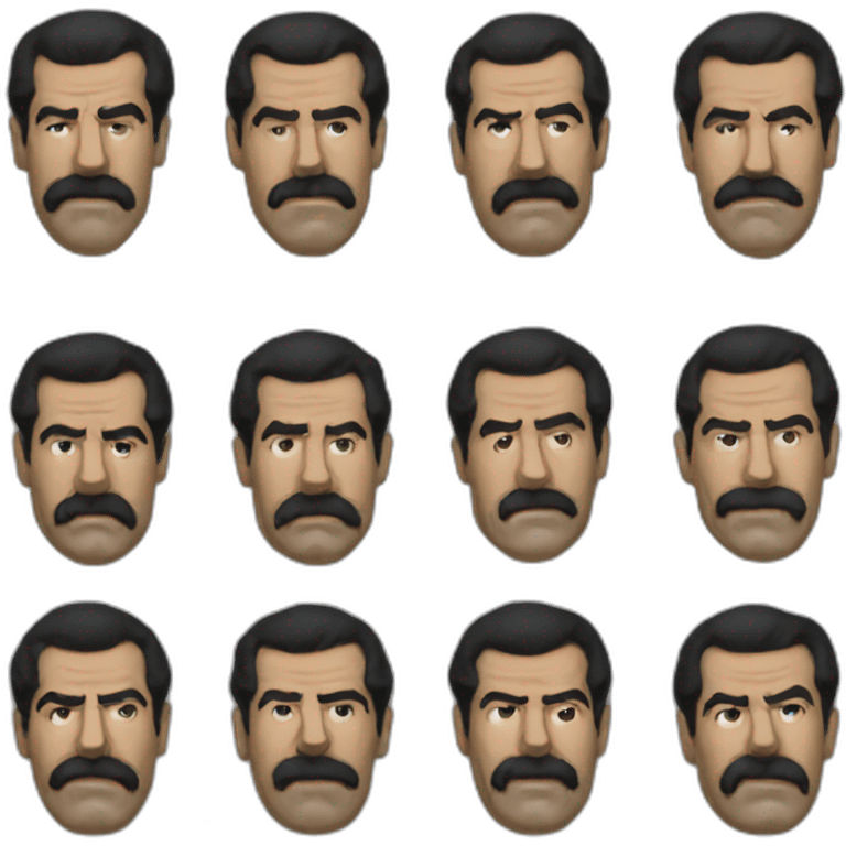 Saddam hussein emoji