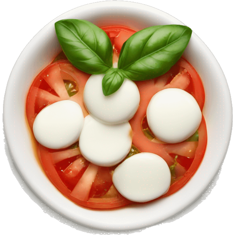 caprese dish emoji