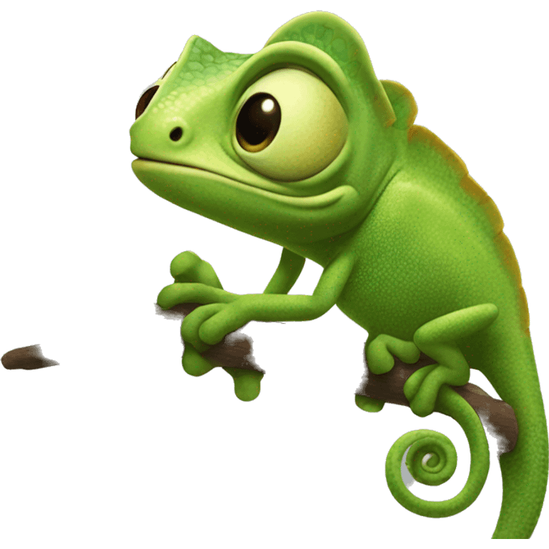 pascal the chameleon from tangled emoji