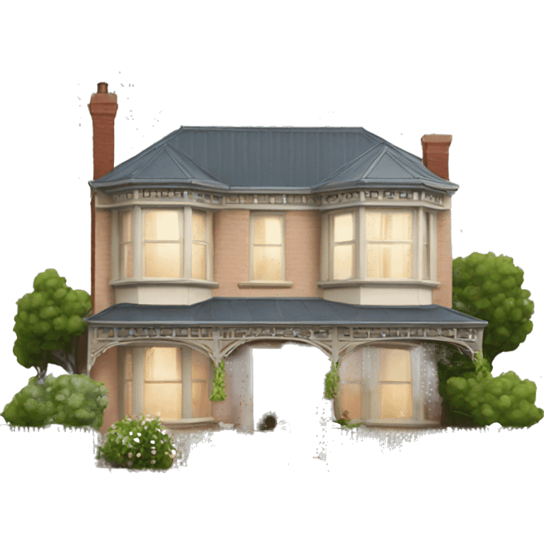 Melbourne Terrace Cottage house emoji