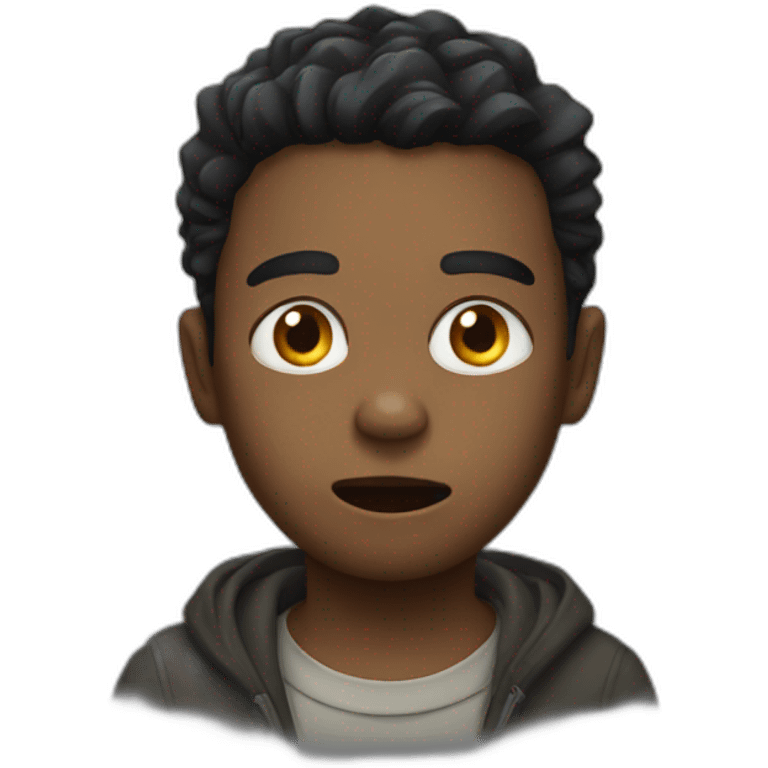 Scarry boy emoji