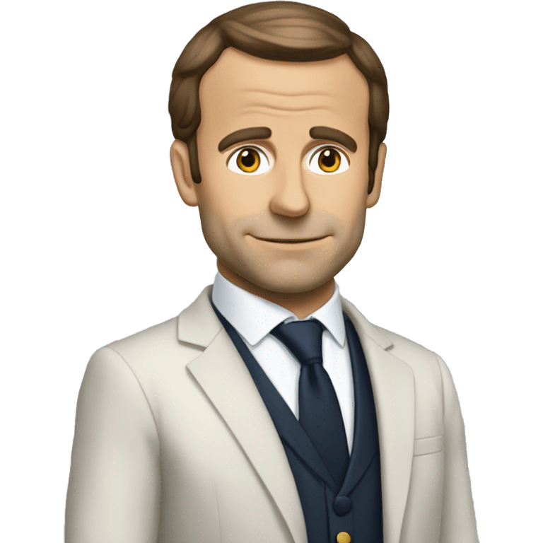 Macron qui se bat emoji