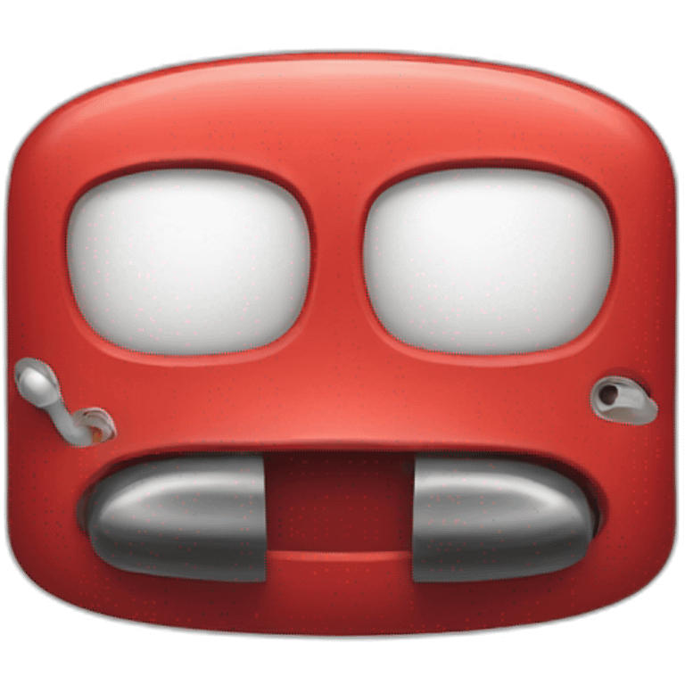 red gas emoji