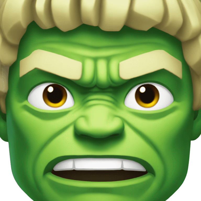 Hulk font emoji