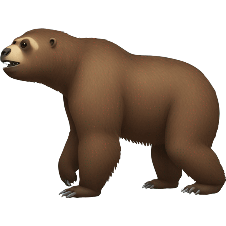 giant ground sloth full body emoji