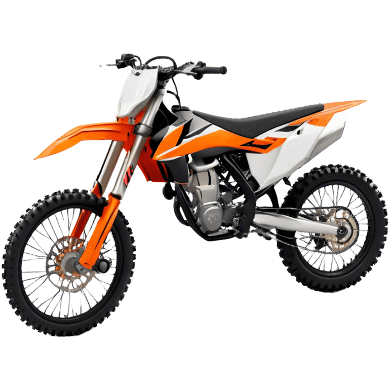 KTM Dirtbike - KTM 250 SX (Model Year: 2021) (Iconic colour: Orange) emoji