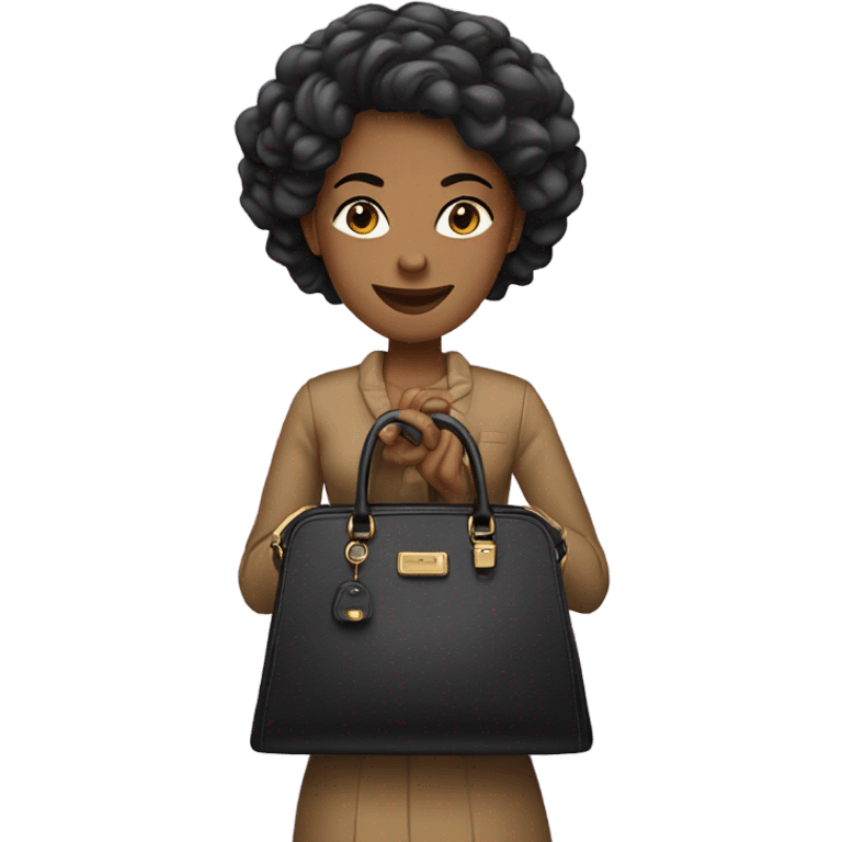 woman bag emoji