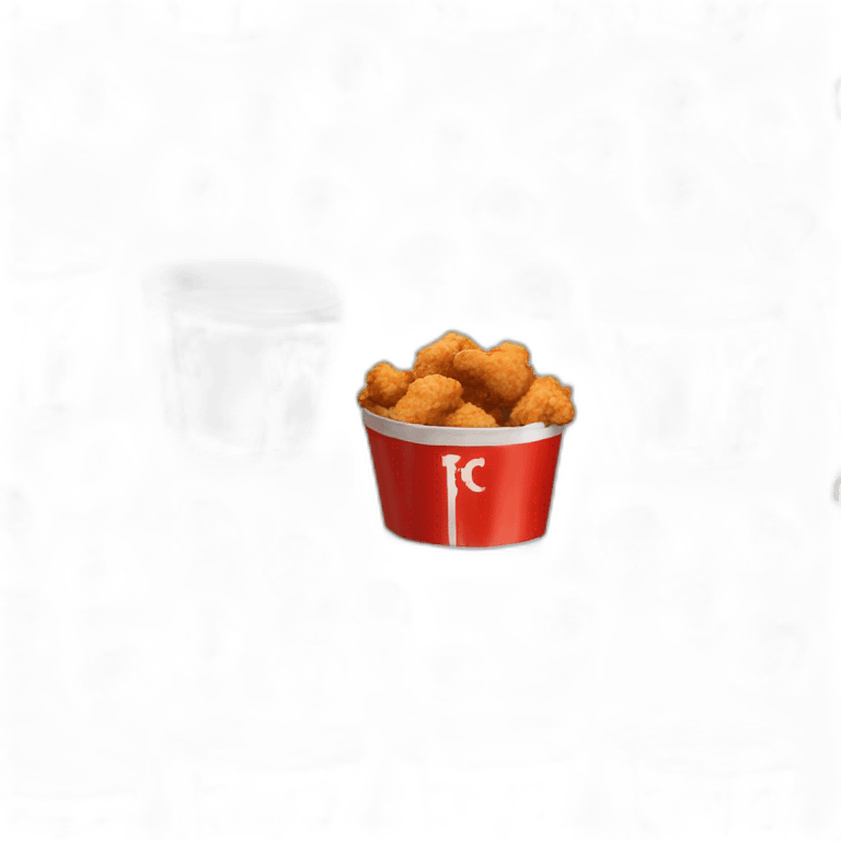 KfC Bucket of fried chicken emoji