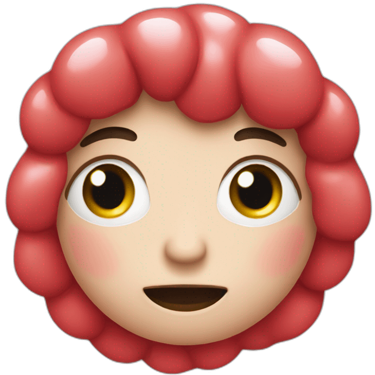 Fraise qui pleure emoji