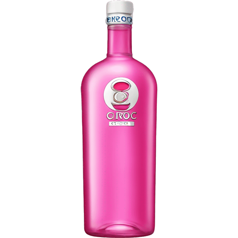 Pink Ciroc bottle  emoji