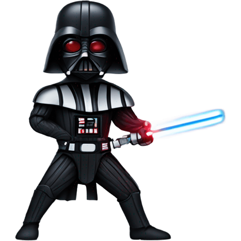 darth vader with light saber emoji