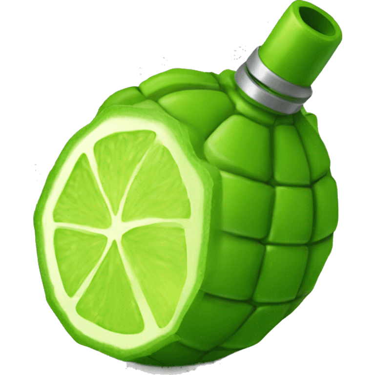 lime grenade emoji