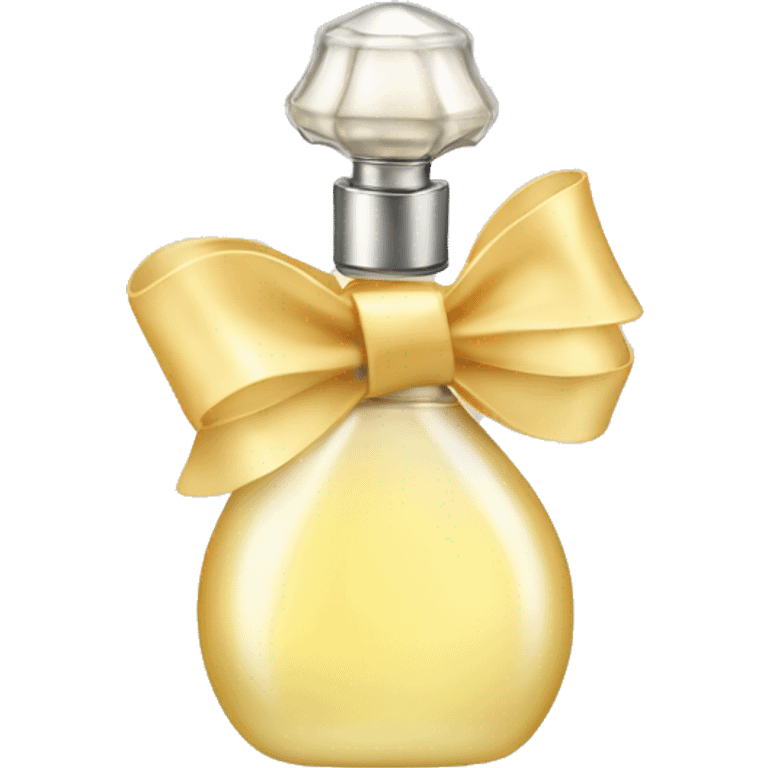 vanilla perfume with a bow emoji