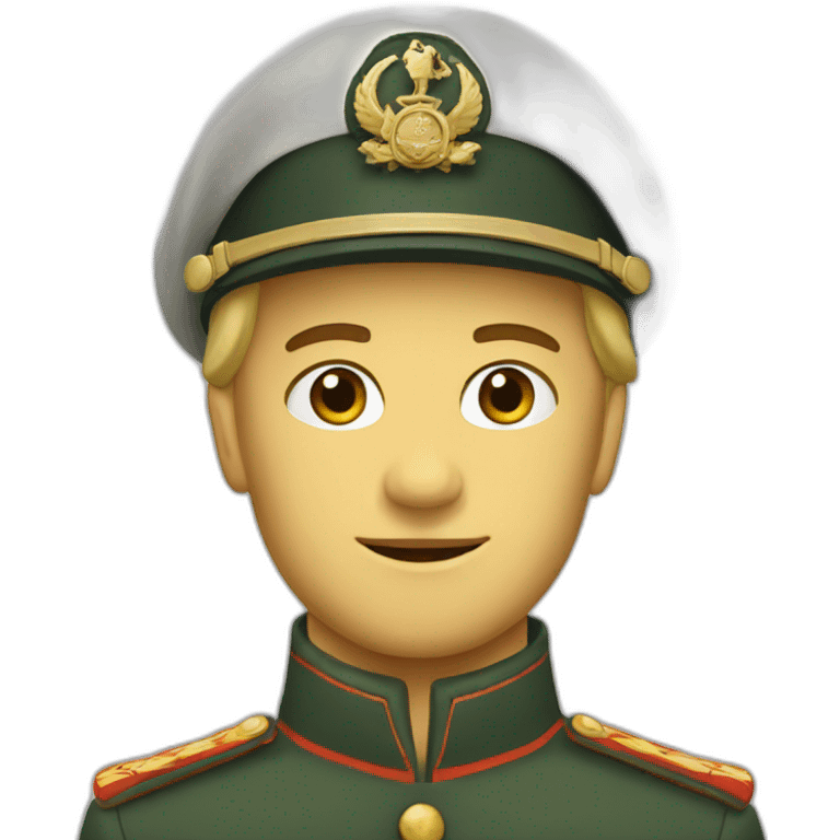 Salut militaire emoji